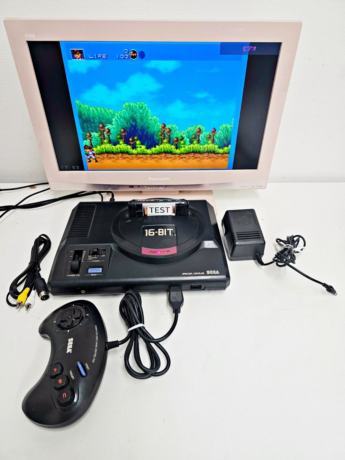 Sega Mega Drive Console 541 Japan DHL 1 week to USA