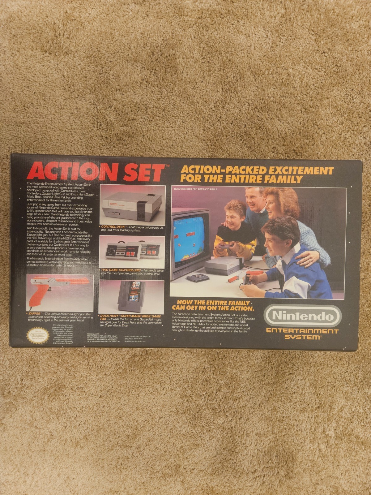 Nintendo NES Action Set Home Console – White/Gray