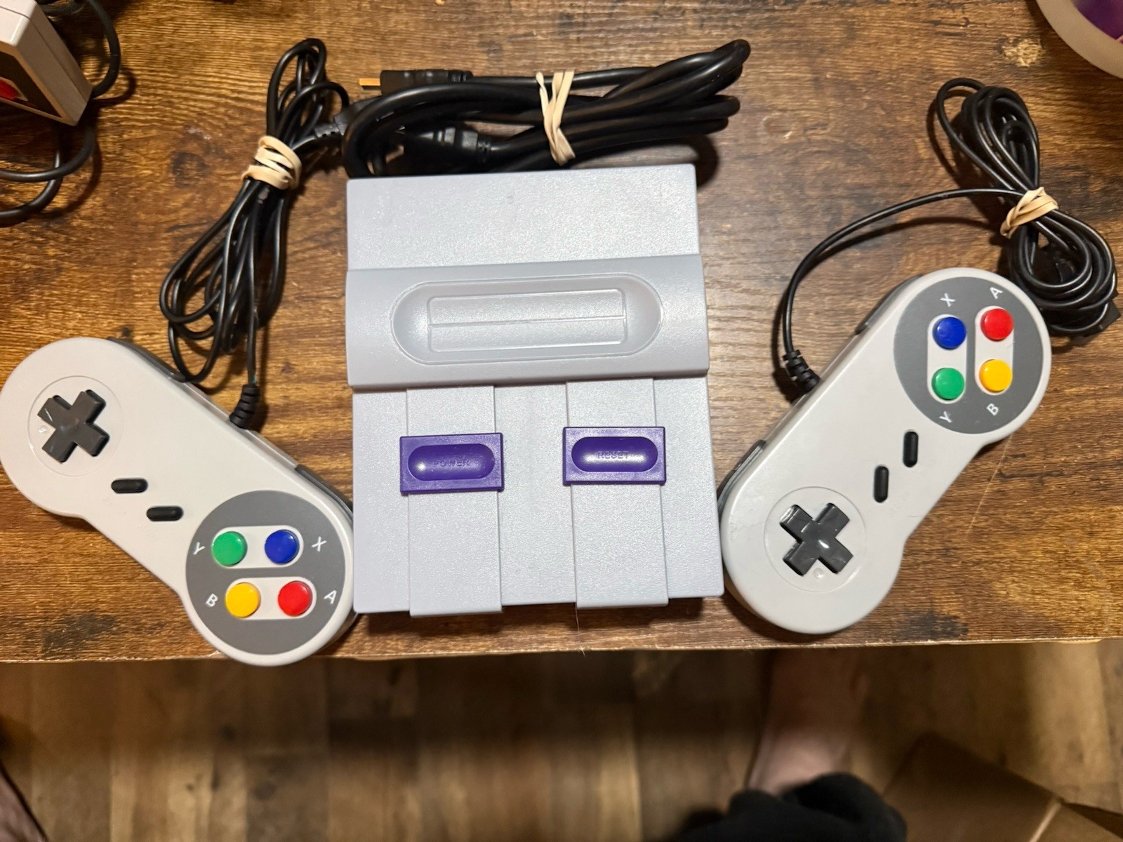 SNES-XX Mini Classic Console – Mini SNES CONSOLE & 2 Controllers SEE DESCRIPTION