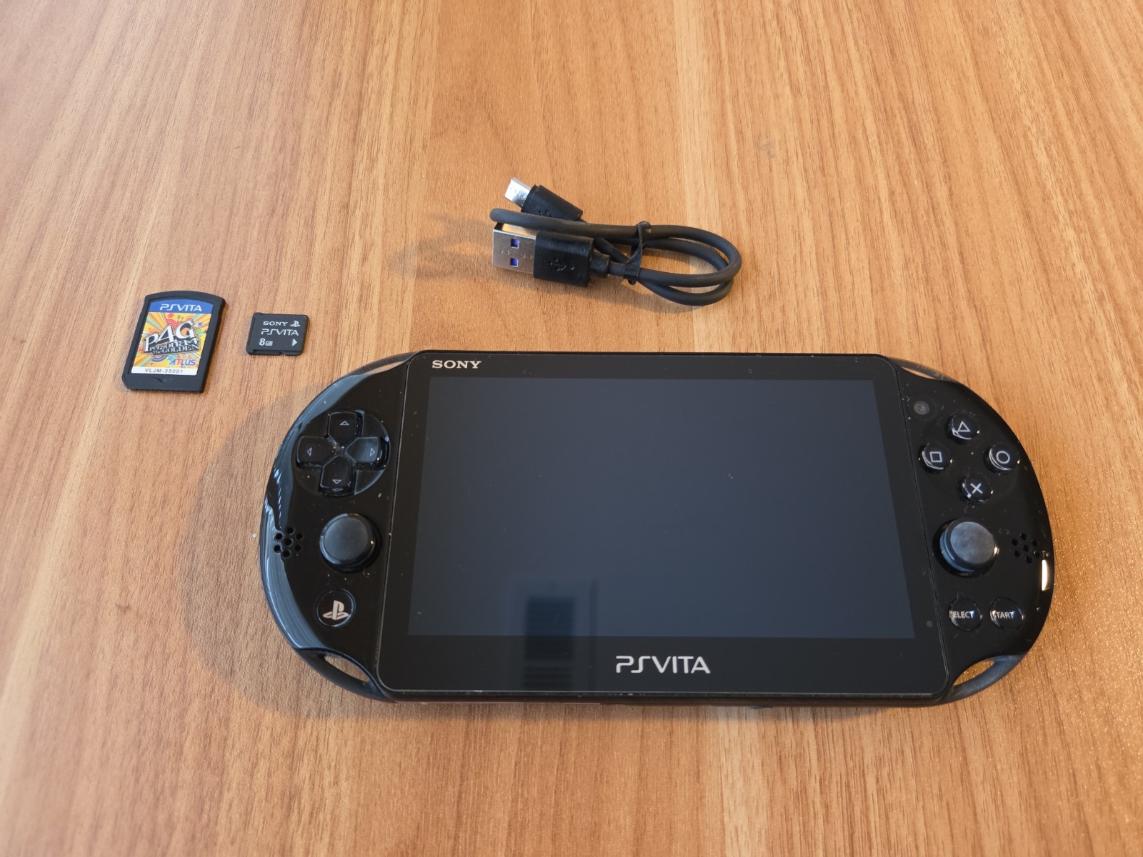 Sony PlayStation Vita Slim PS VITA Pch-2000 Black Console US SELLER