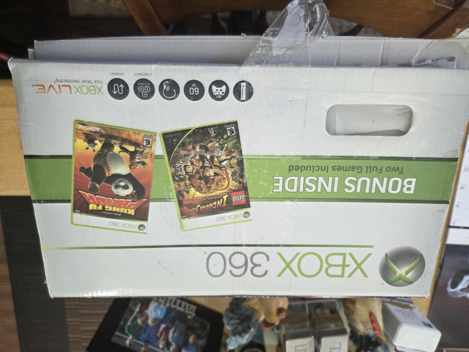 Xbox 360 60GB HDD w/ Power Cable, Internert, HDMI + Controller READ DESCRIPTION