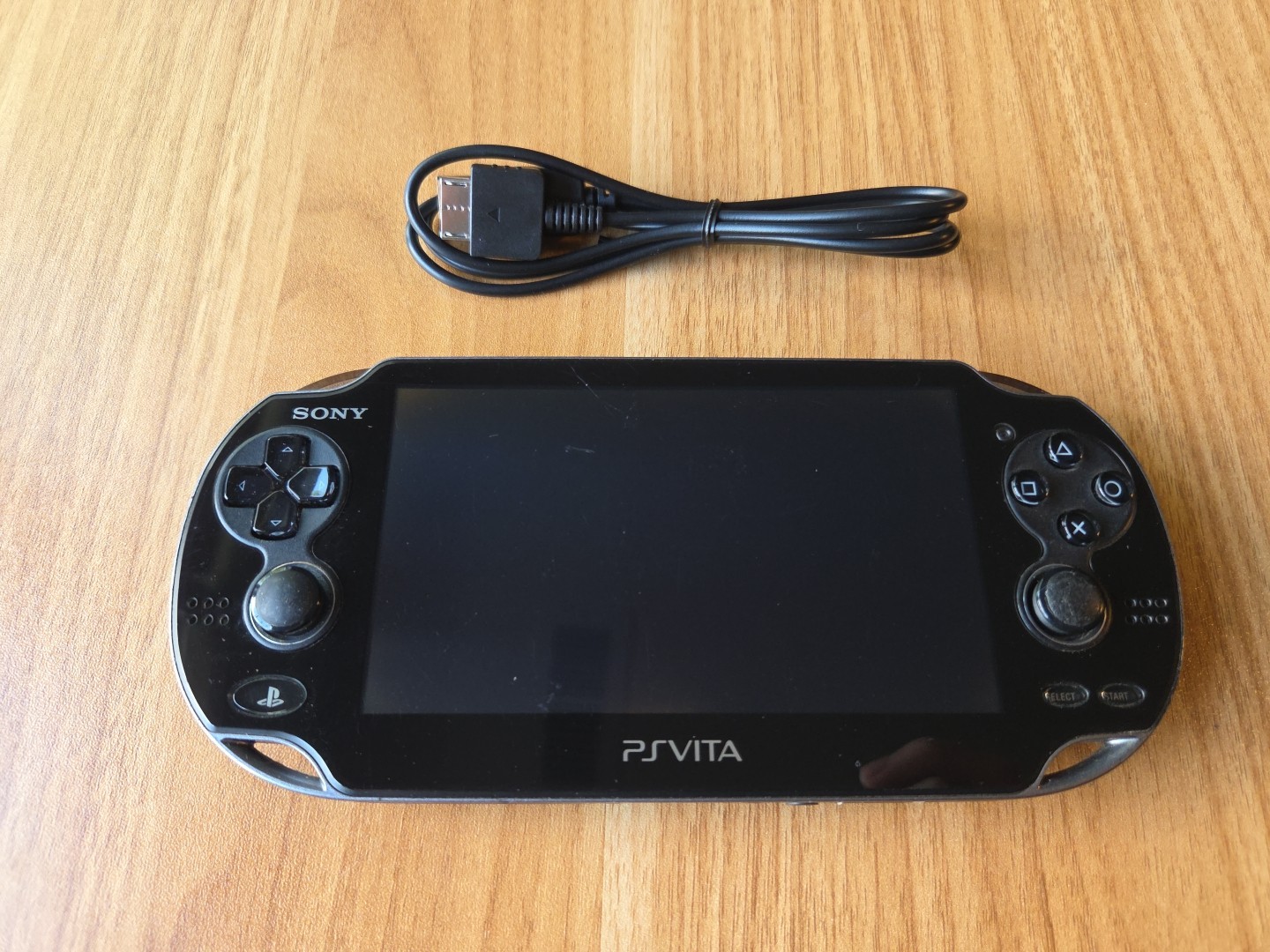 PlayStation PS VITA Console Wi-Fi Model Crystal Black PCH-1000 ZA01 US SELLER