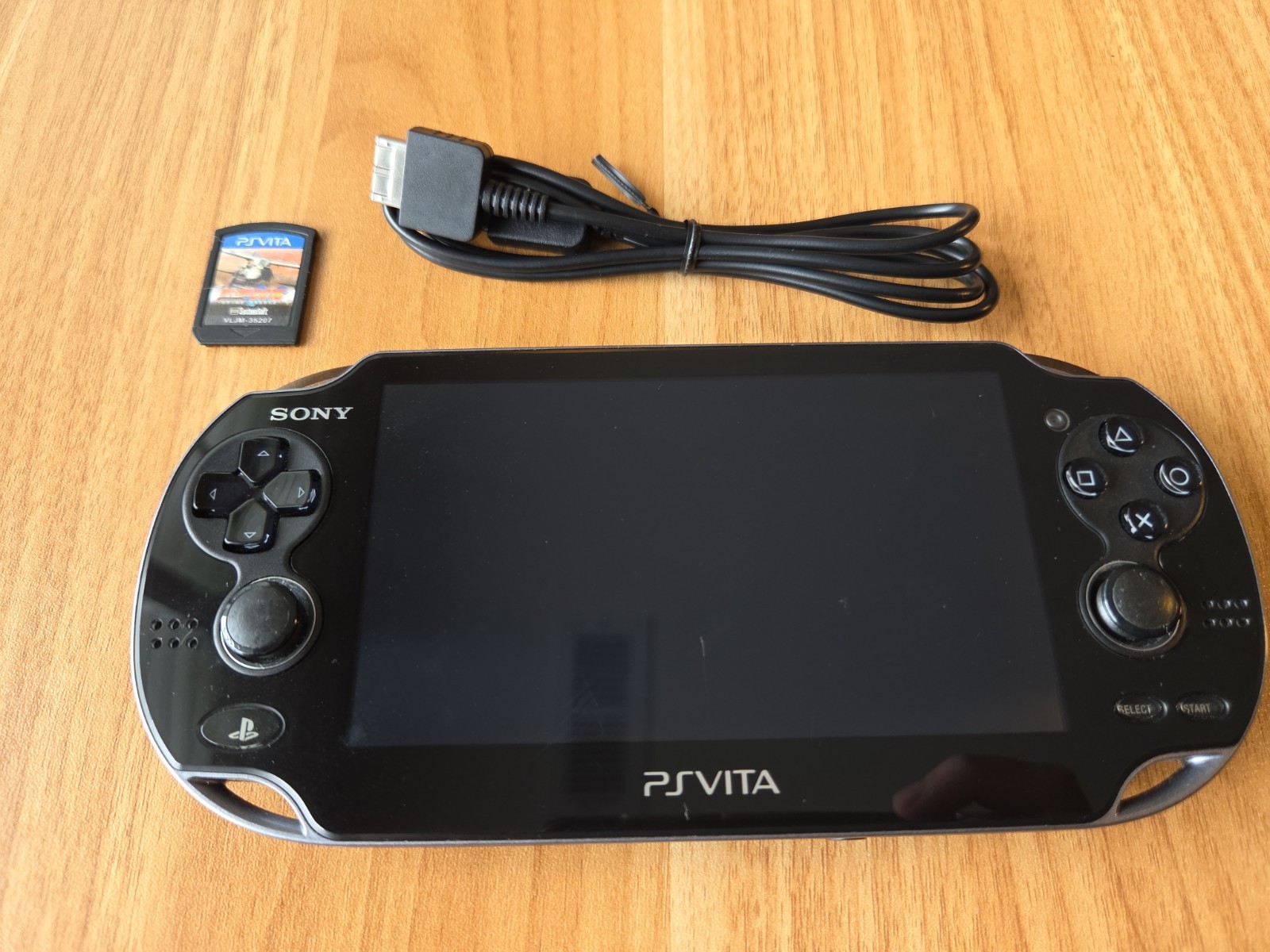 PlayStation PS VITA Console Wi-Fi Model Crystal Black PCH-1000 ZA01 US SELLER