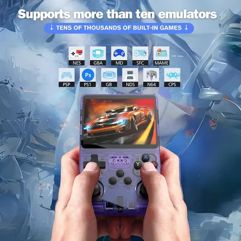 R36S Game Console With 3.5 Inch IPS Screen, Retro Classiq Game Consoles
