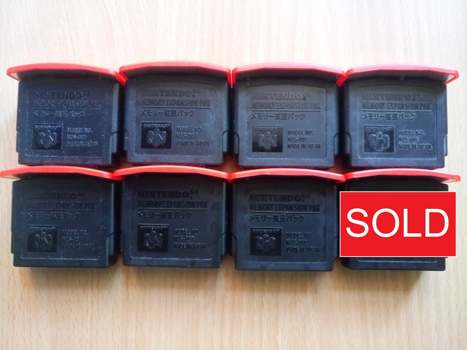 N64 Official Nintendo 64 Memory Expansion Pak (NUS-007) 4MB EXTENSION PACK