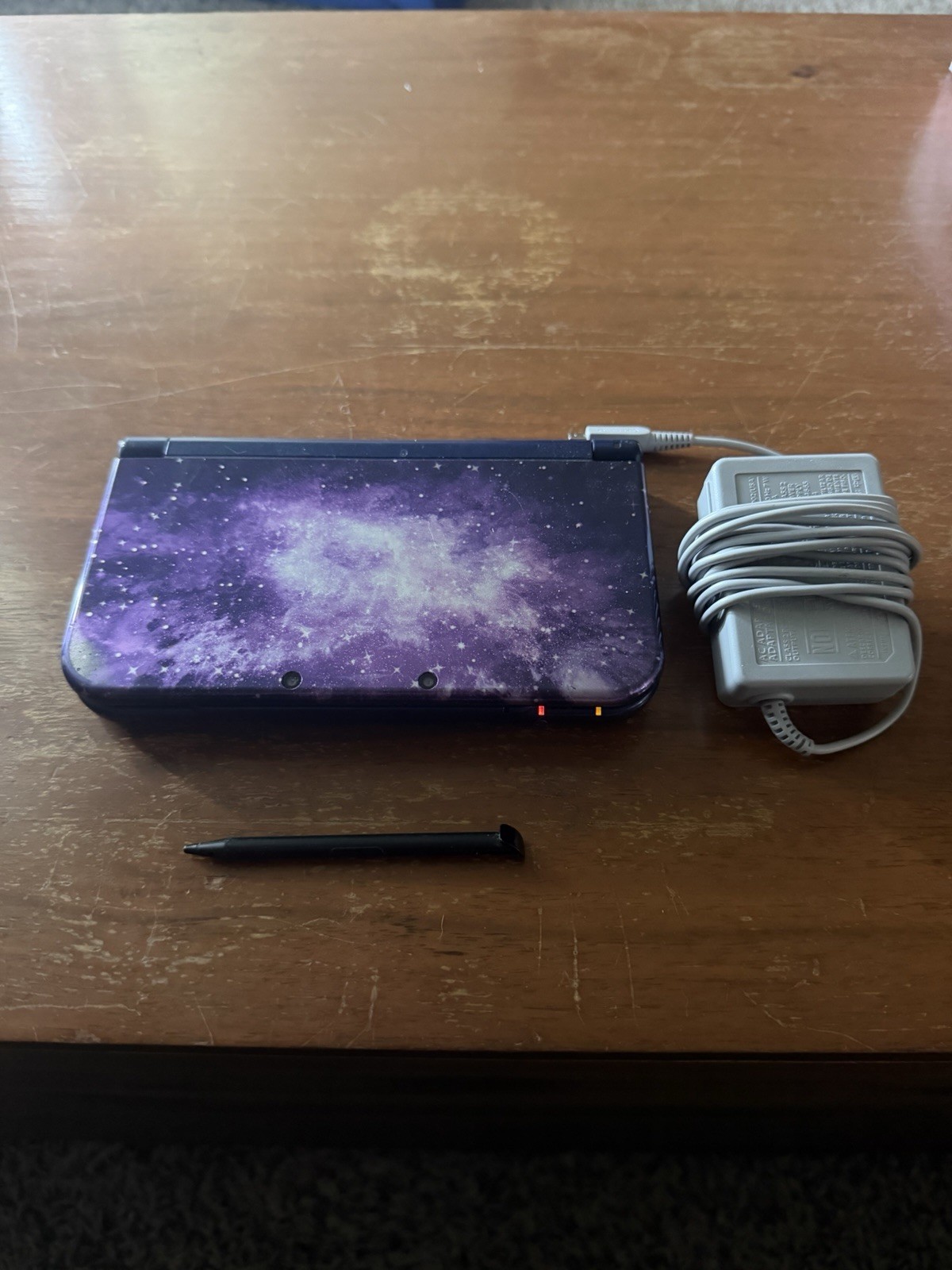 Nintendo 3DS XL Galaxy Purple Edition Handheld System – Charger Included – US