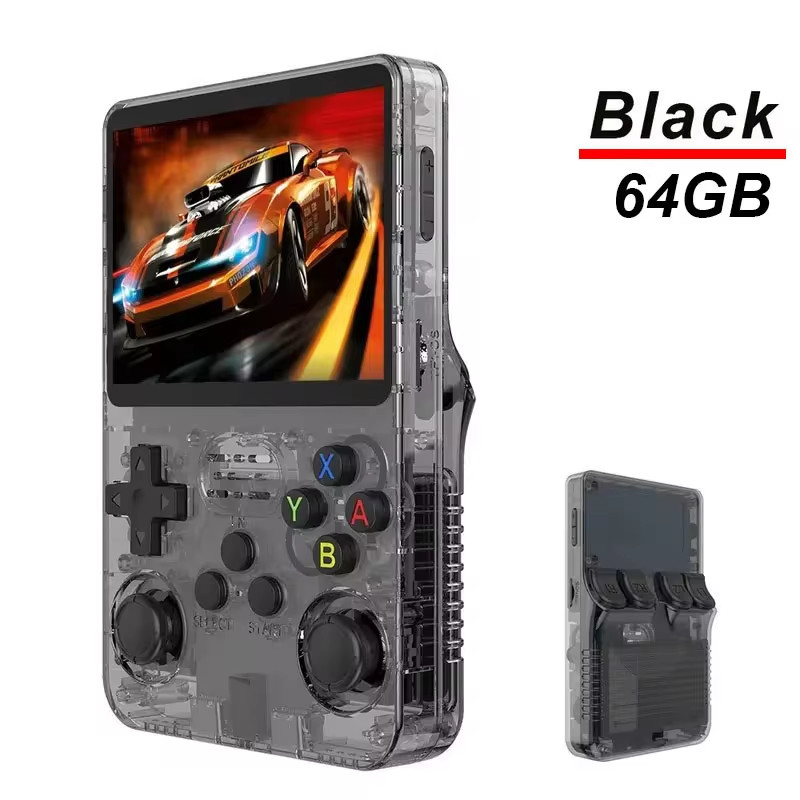 R36S Game Console With 3.5 Inch IPS Screen, Retro Classiq Game Consoles