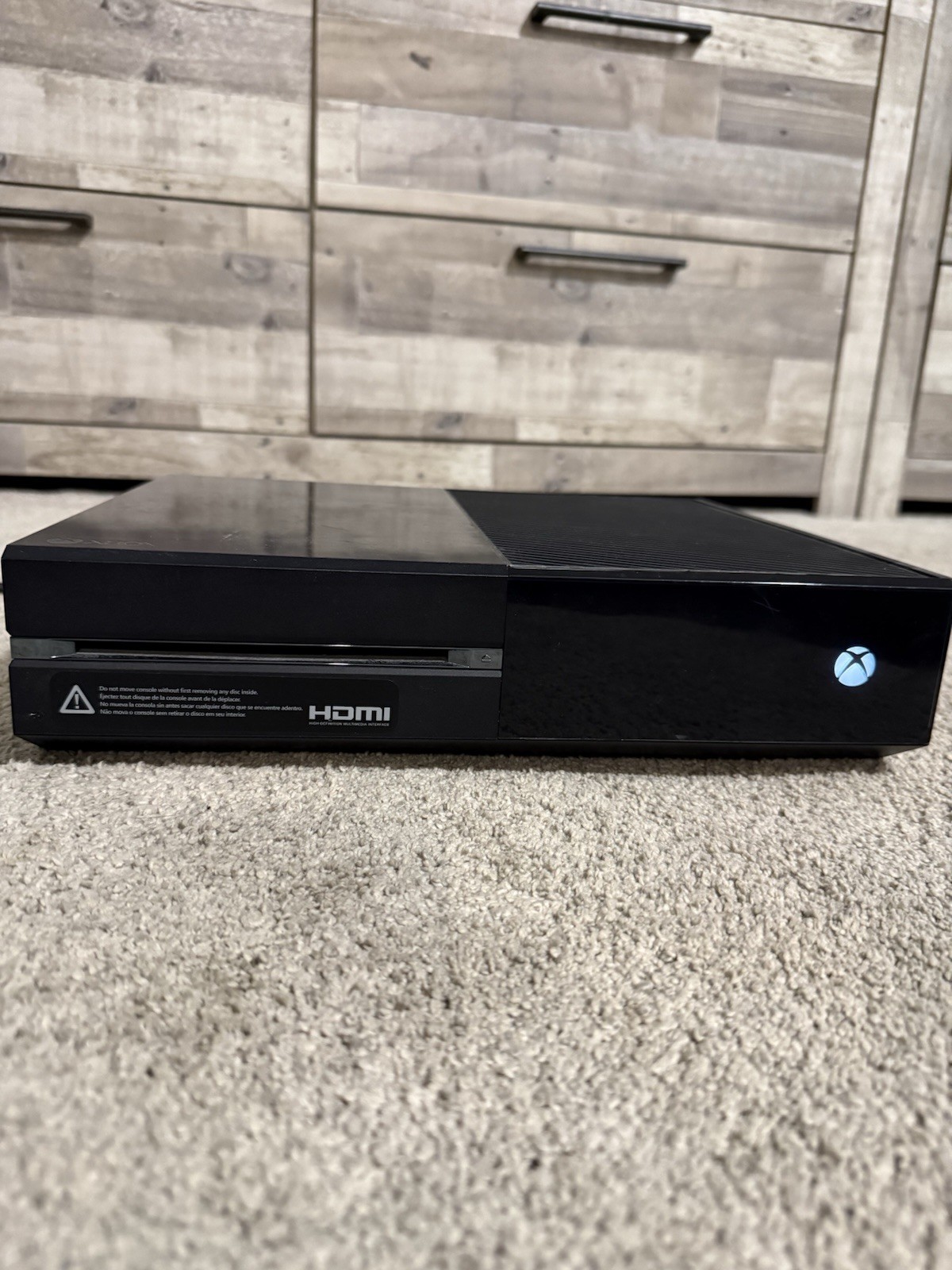 Microsoft Xbox One 1540 500GB Console – Black No Power Supply No Controller