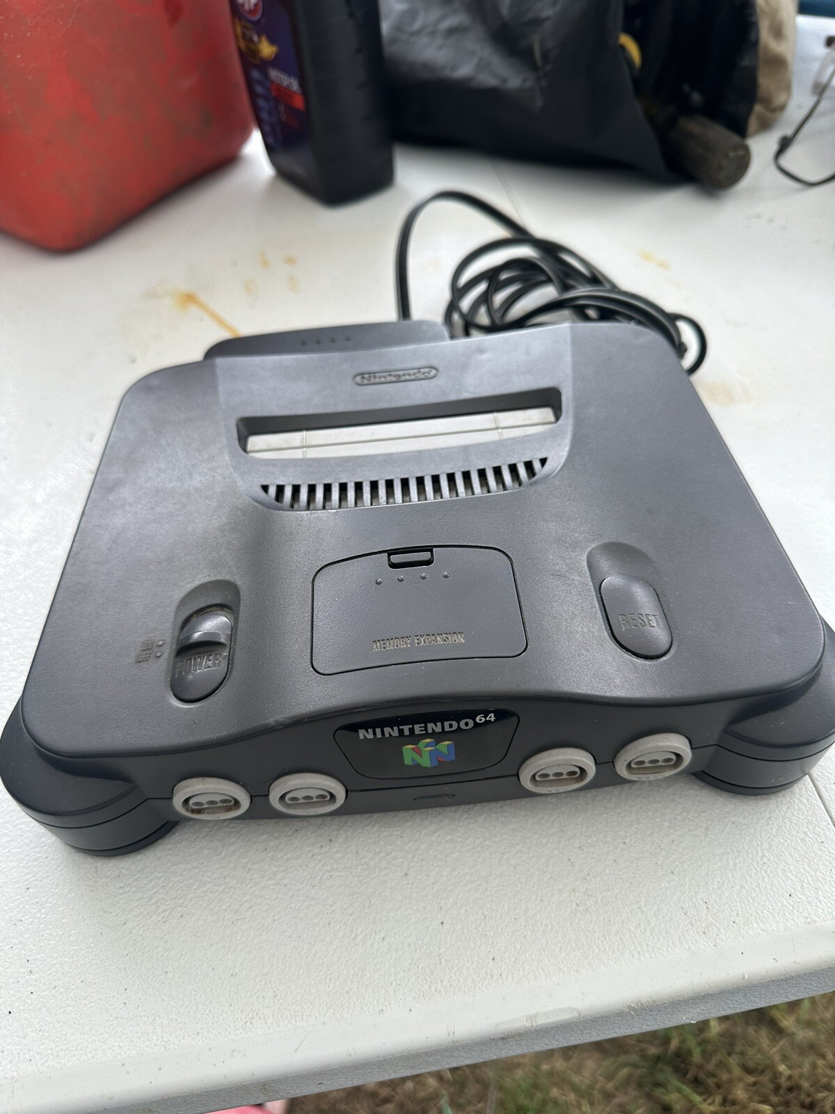 Nintendo 64 Black Console (NTSC-J)