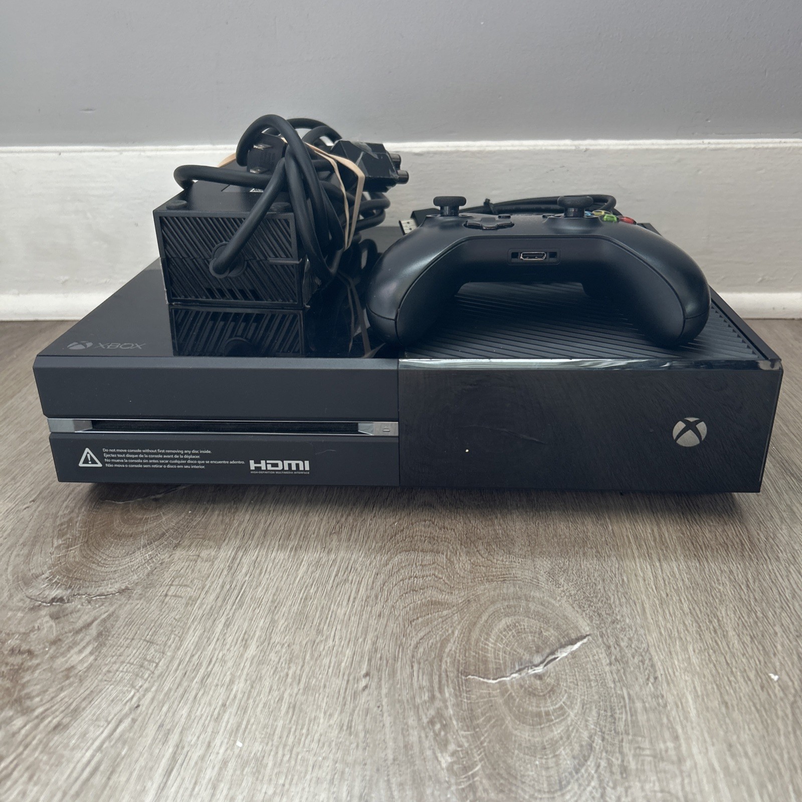 Microsoft Xbox One 500GB Console Gaming System Black 1540 w/ Controller Tested