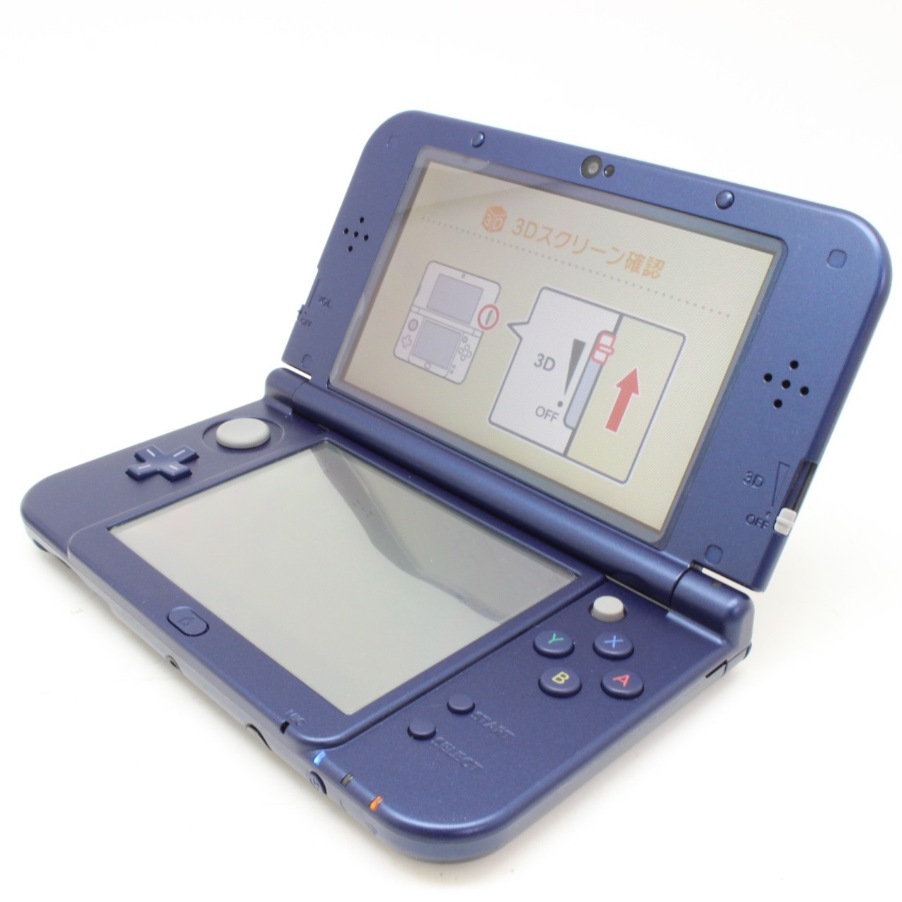 [ NEAR MINT ] NINTENDO NEW 3DS XL Metallic Blue Game Console From Japan 4110
