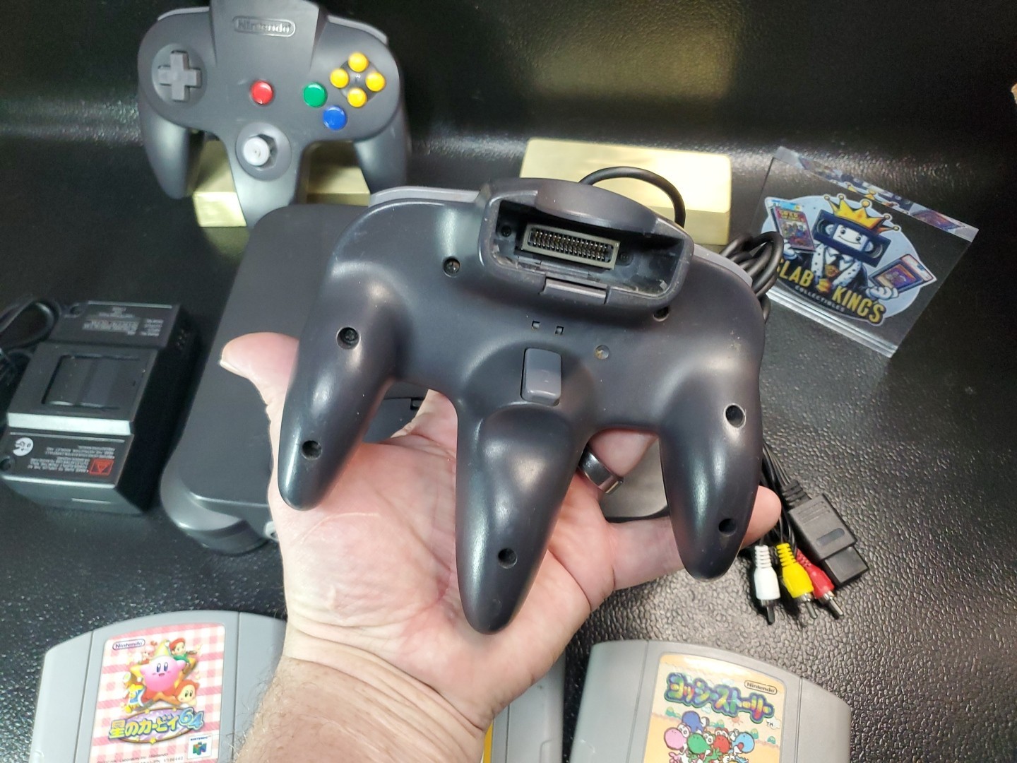 Clean Japanese Region N64 Nintendo 64 Console With 2 Controllers And 5 Games #A2