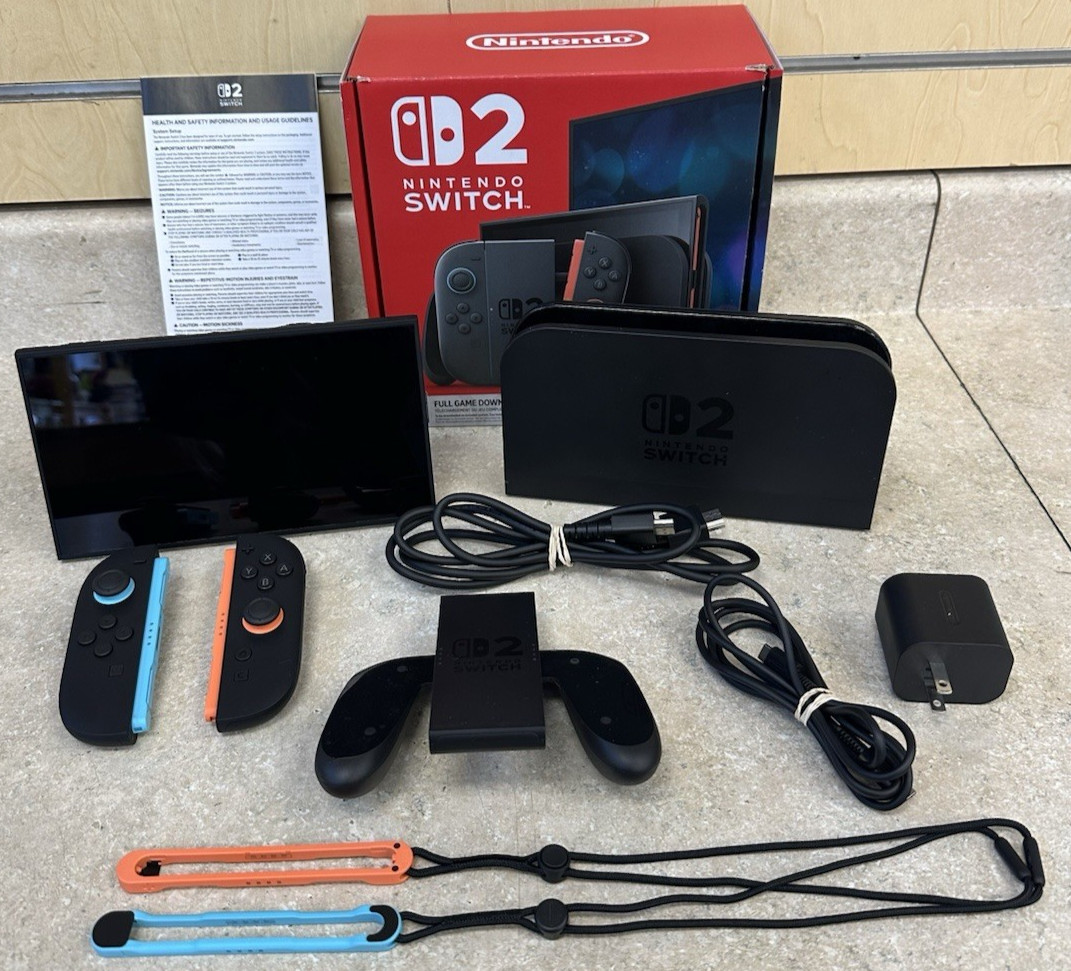 Nintendo Switch 2 Handheld Console System *Complete in Box* Preowned Free Ship