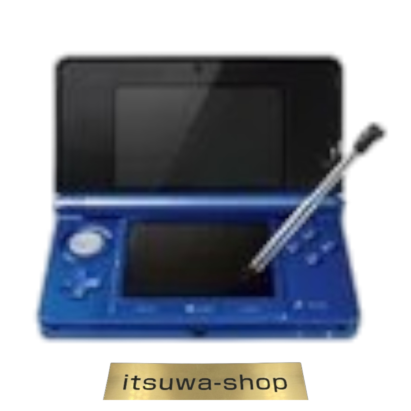 Nintendo 3DS Cobalt Blue Console Japanese ver.w/Charger Stylus