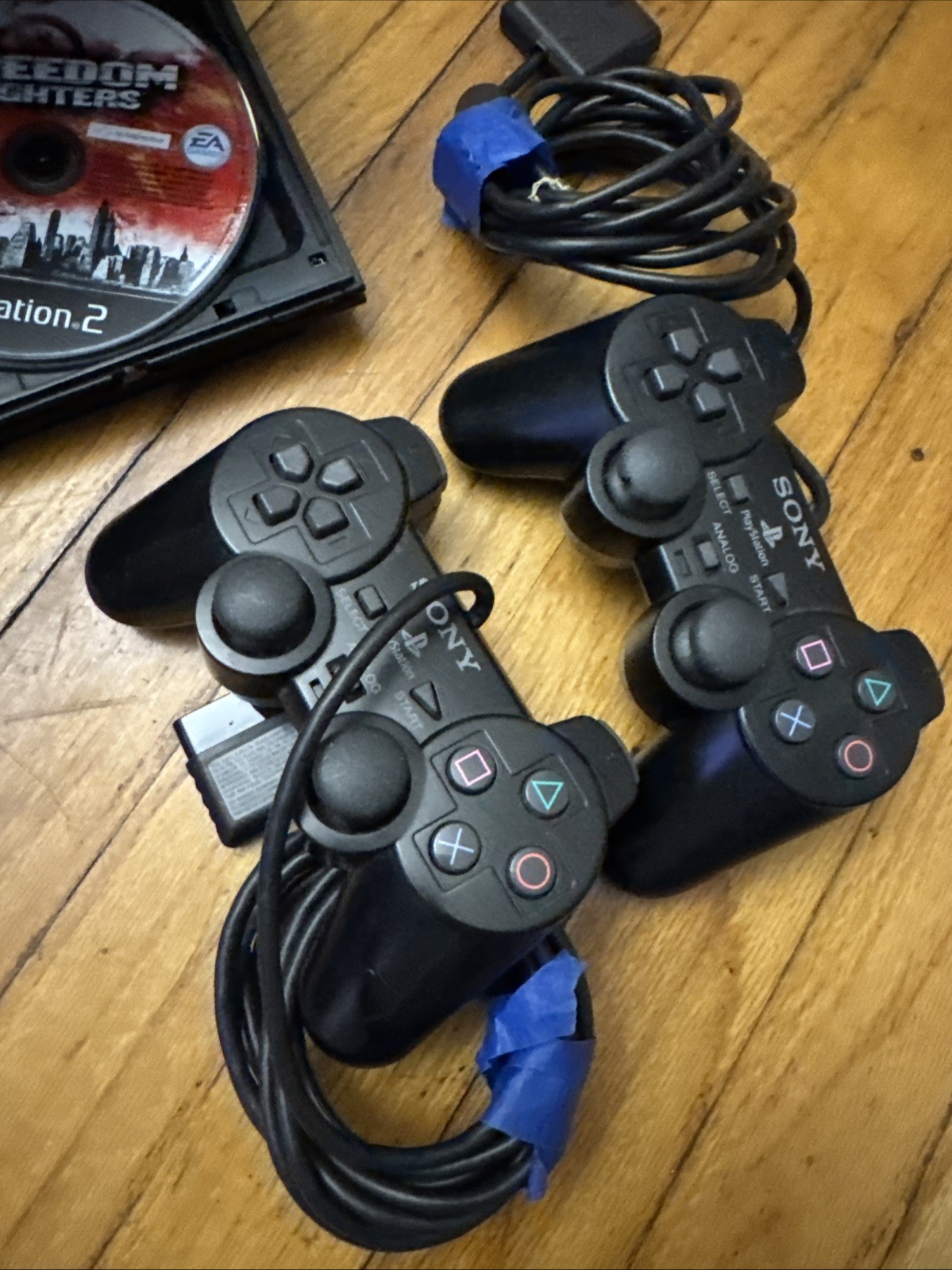 Sony PS2 PlayStation 2 Console Set W/ Controllers Katana Memory Card Bundle