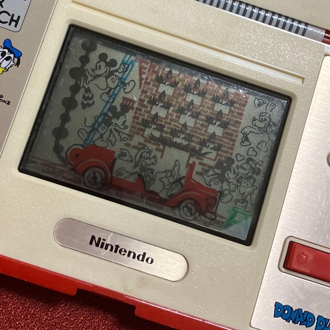 Game Watch MICKEY & DONALD Multi Screen Nintendo DM-53 Handheld Tested very good