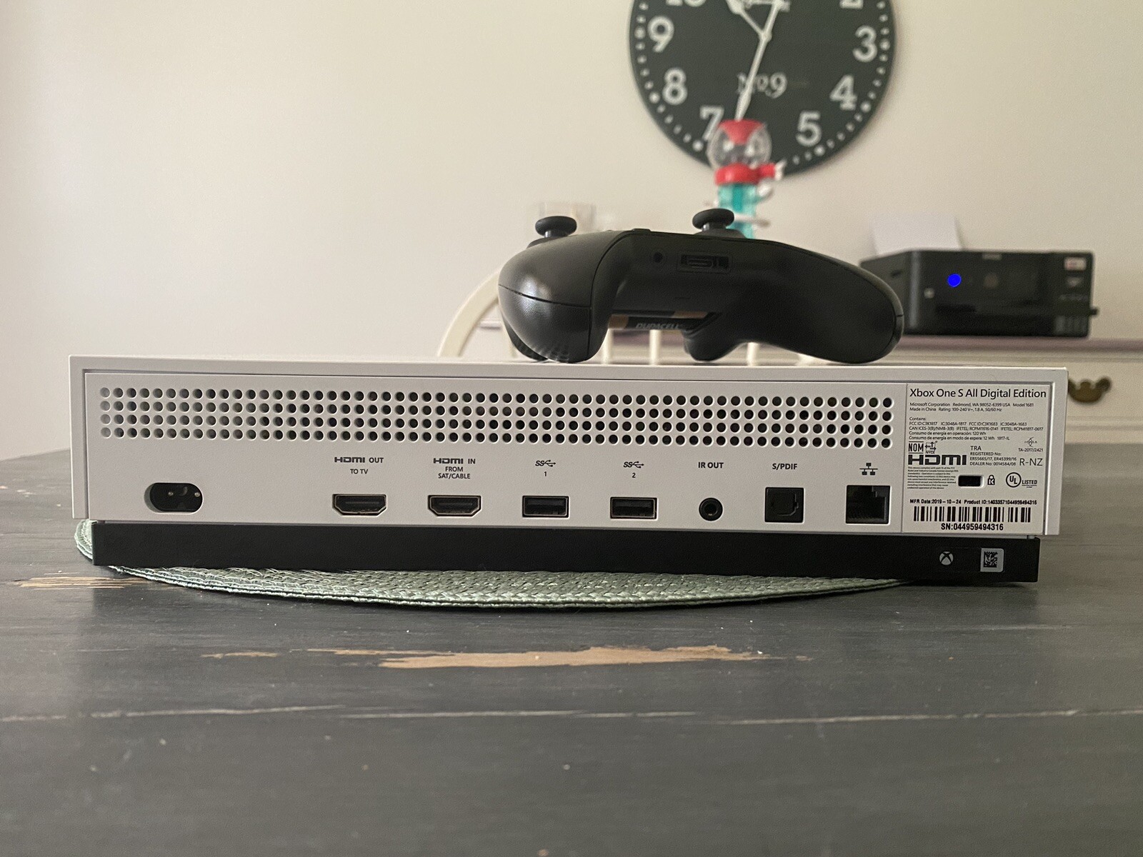 Microsoft Xbox One S All-Digital Edition 1TB Video Game Console – White