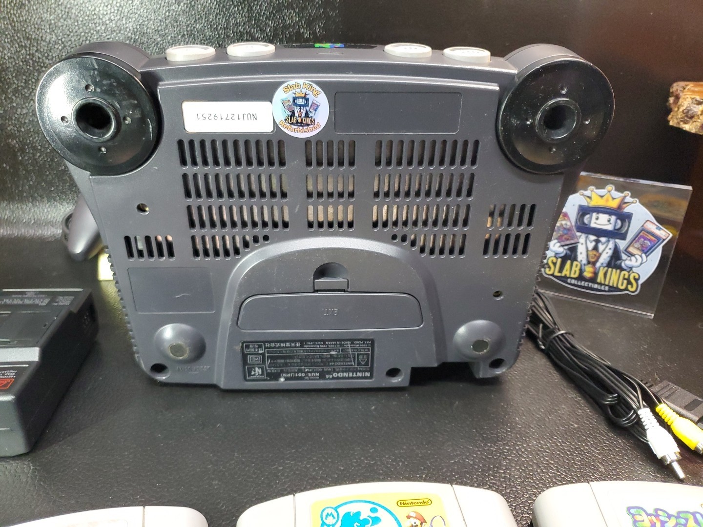 Clean Japanese Region N64 Nintendo 64 Console With 2 Controllers And 5 Games #A2