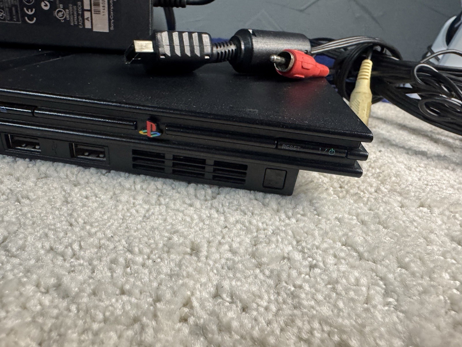 Sony PlayStation 2 Slim Black Console Gaming System SCPH-70001