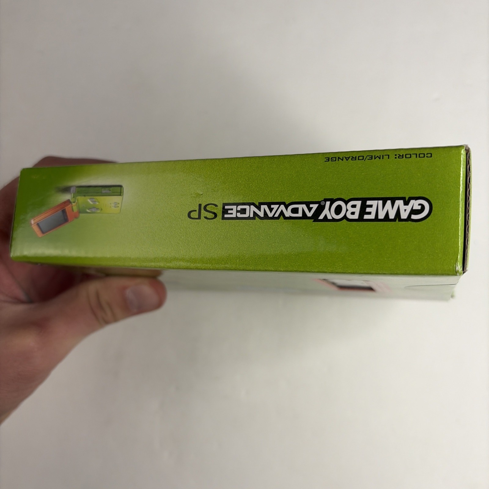 BRAND NEW SEALED Nintendo Game Boy Advance SP Limited Edition Lime/Orange