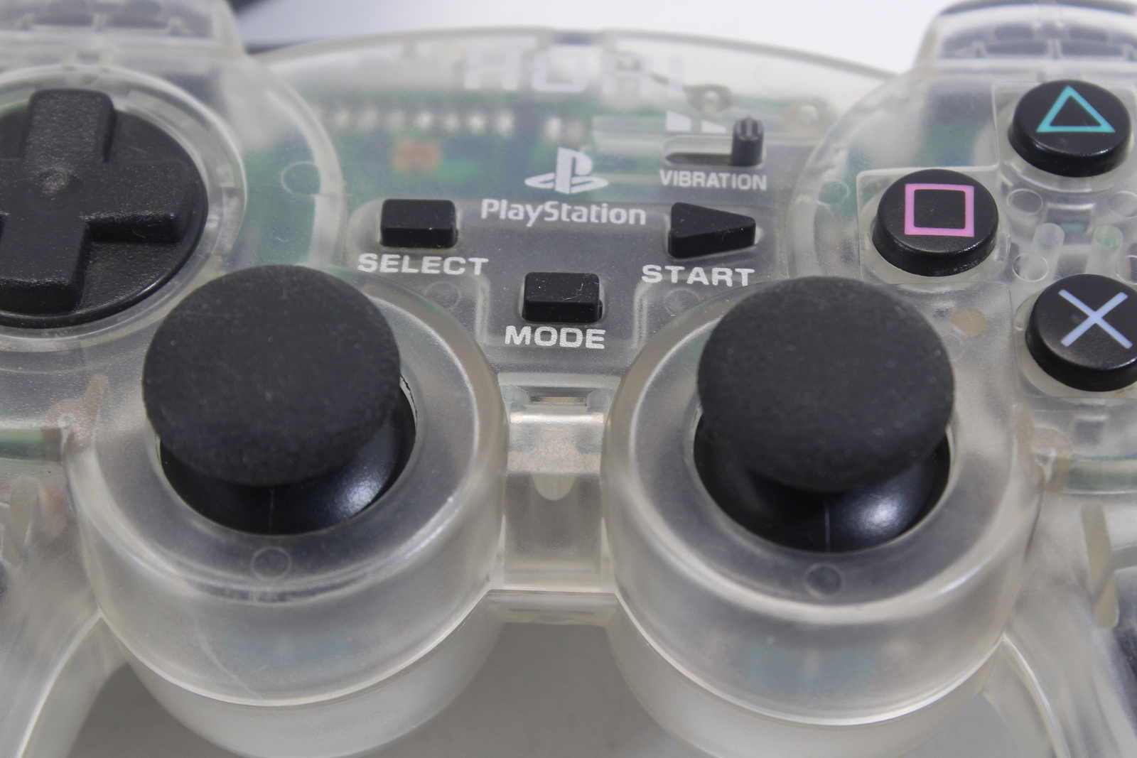 Hori Clear Analog Sindou Pad Controller Playstation 2 PS2 DualShock 2 2PC129