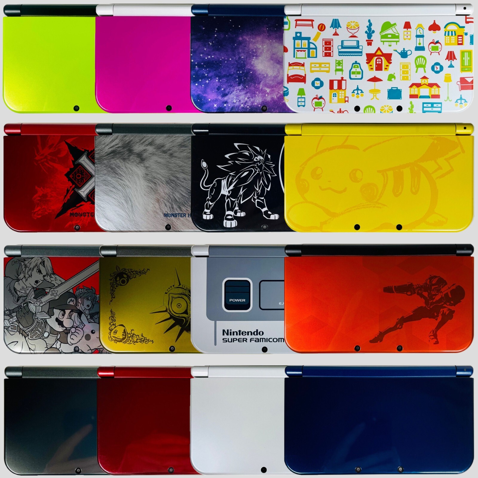 New Nintendo 3DS / 3DS XL LL Region Free Console – SD, Charger – USA Seller