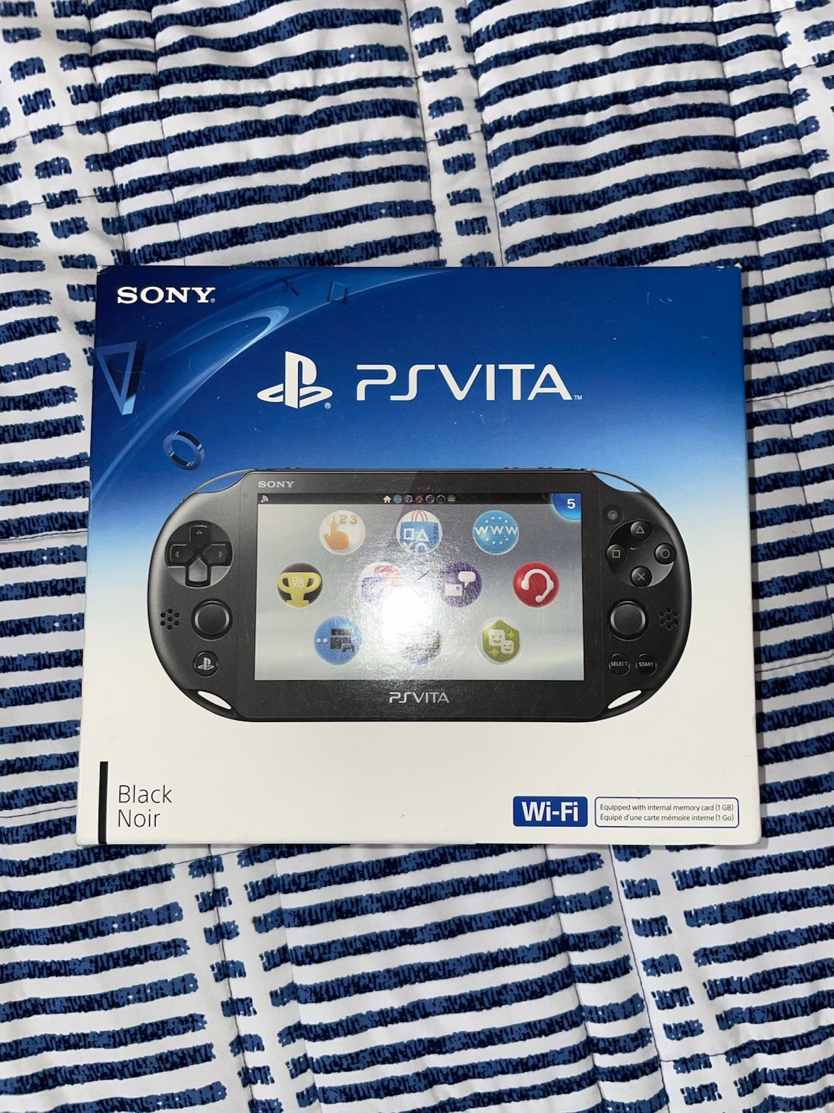 Sony PS Vita Black (Noir) Brand New Sealed in Box PCH- 2001 “RARE”