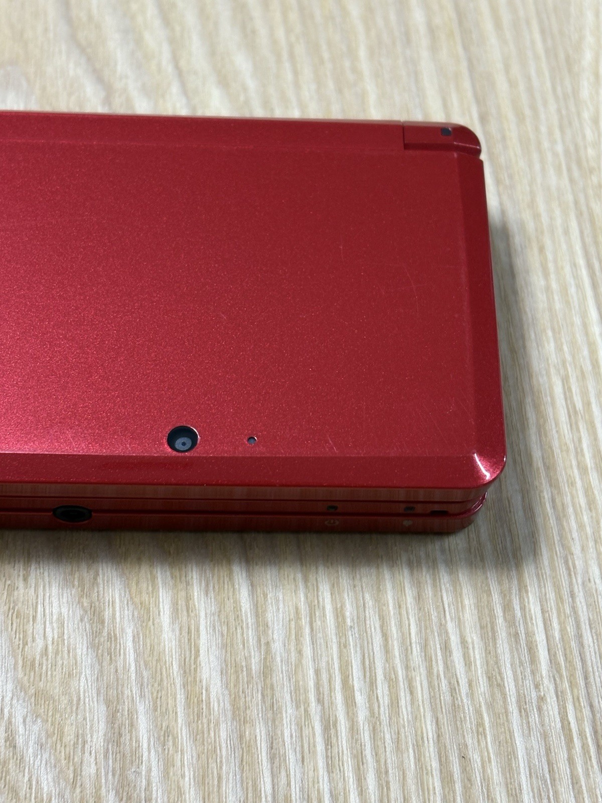 Nintendo 3DS Metallic Red Console Only Tested Working Japanese Version
