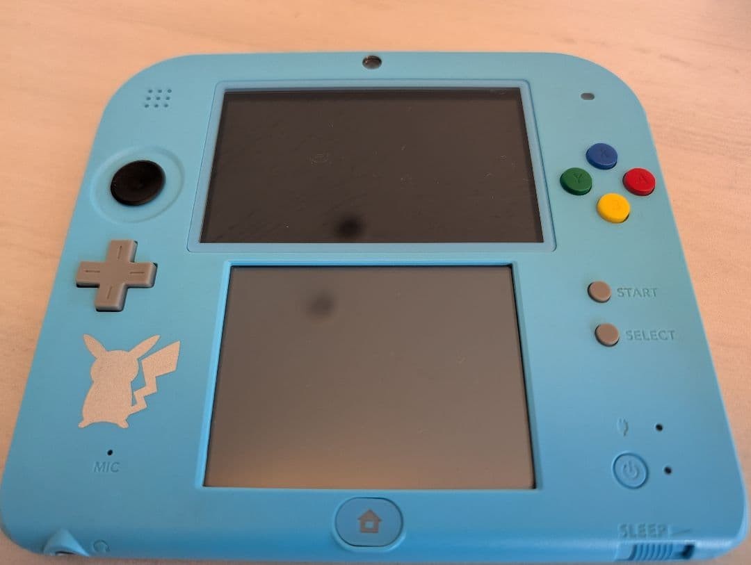 3DS/2DS/DS Nintendo 2Ds Light Blue Pikachu Design Japan