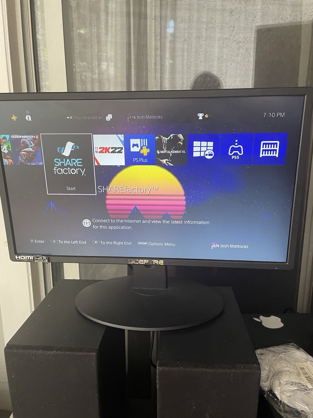 Sony PS4 With Controller And Wired