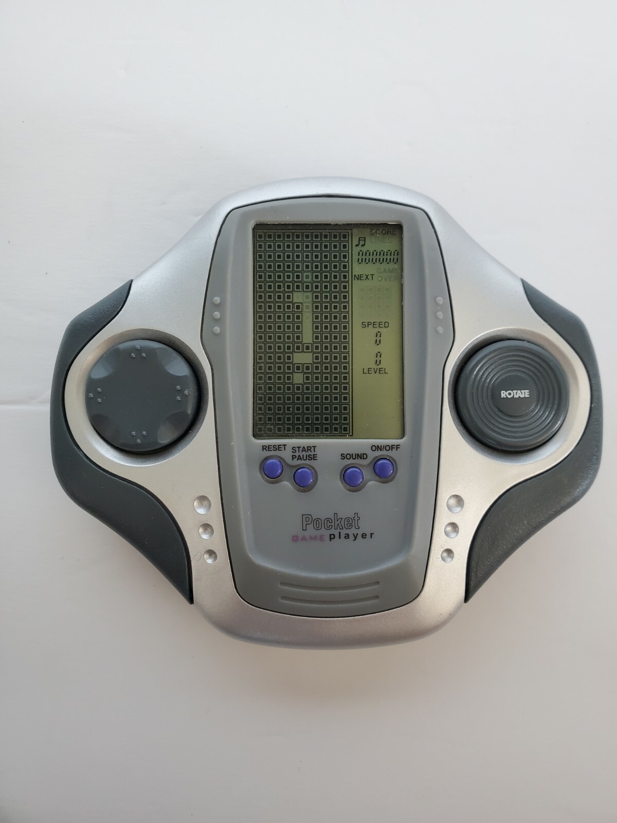 90’s Style 11 in 1 Pocket Video Game Player -Working – no instructions